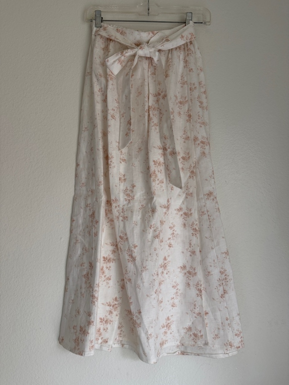 Reformation Palm Linen Set Skirt and Top Floral Print - Picture 5 of 13